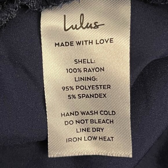 Lulus High Rise Floral Boho Wide Leg Pant, Size Large - Picture 12 of 12